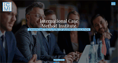 Desktop Screenshot of casemethodinstitute.com